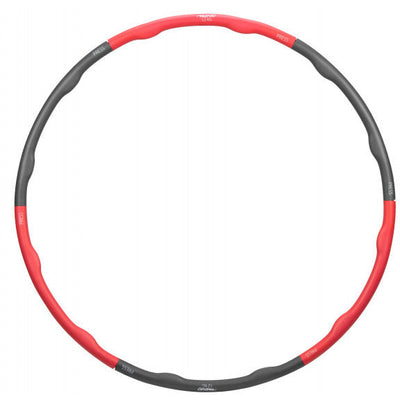 Avento hula hoop 100 cm espuma rojo negro