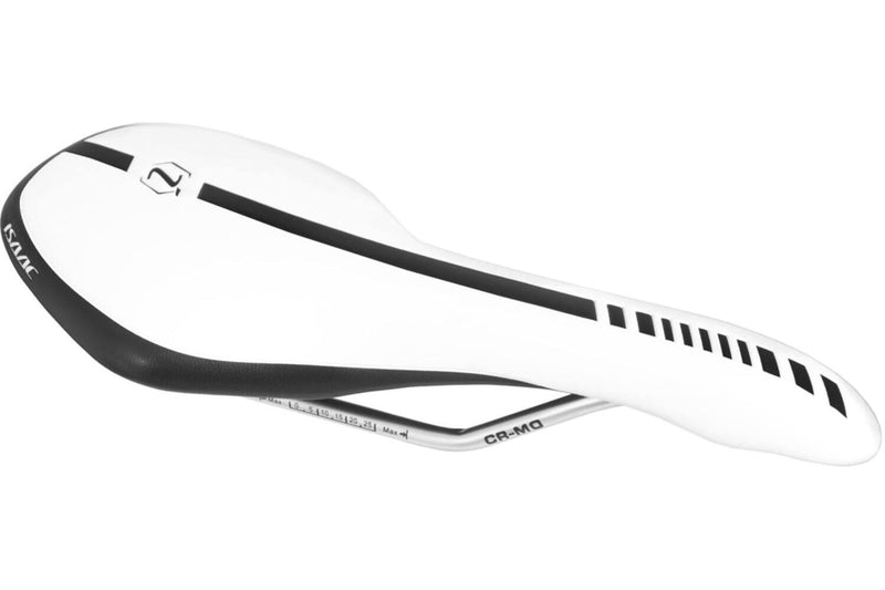 Isaac - Bicycle Saddle White Black