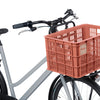 Basil fietskrat L - groot - 40 liter - rood