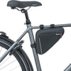 Basil Sport Design frametas M - zwarte fietstas - 1,7L - waterafstotend - klittenbandbevestiging