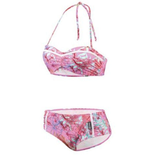 Bikini Bikini Beactive Bandeau Ladies C-Cup Polyester Pink Size 36