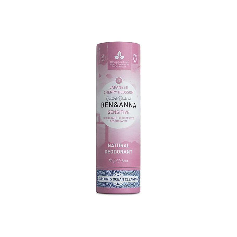 Ben Anna Deodorante in papertube Sensibile Cherry Blossom 60 grammi