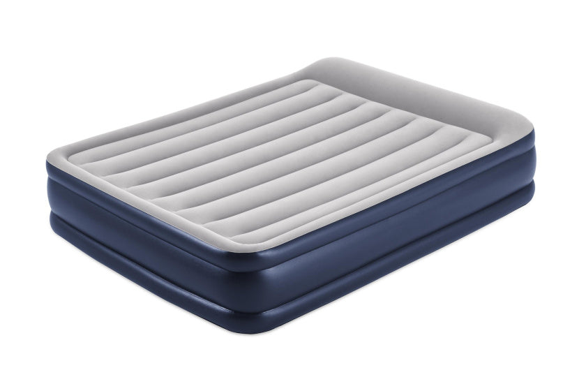Bestway Airbed Tritech 46 cm Queen 203 cm blu grigio
