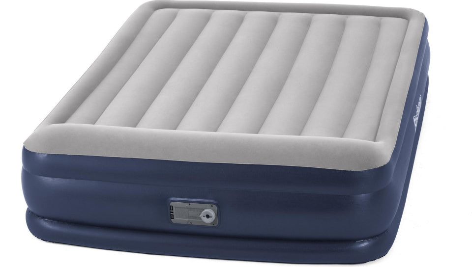 Bestway Airbed Tritech 46 cm Queen 203 cm blu grigio