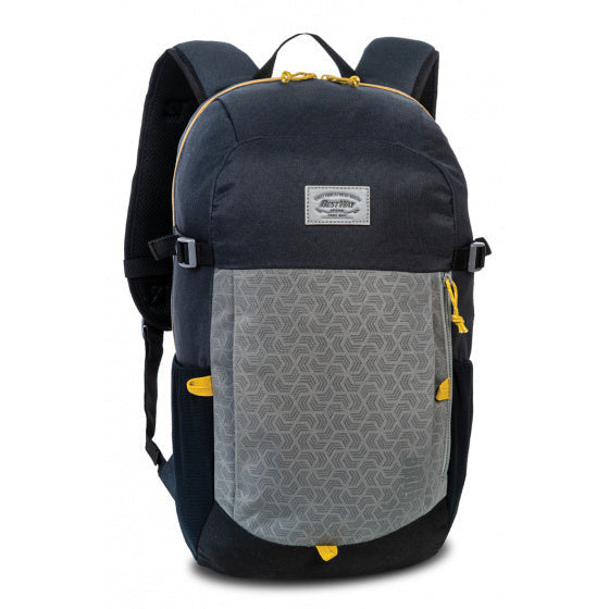Zaino uomini 15 litri 47 x 25 cm tessile nero giallo