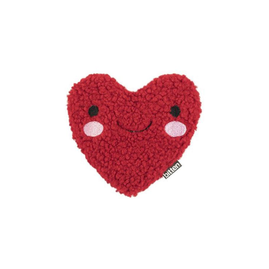 Corazón de bolsillo más cálido de mano mordida Corazón amoroso