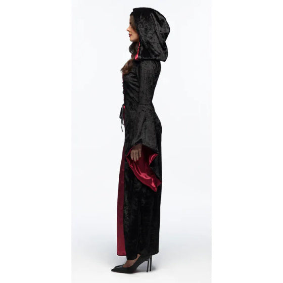 Boland Vampire mistress kostuum dames zwart.rood maat 40 42 (M)