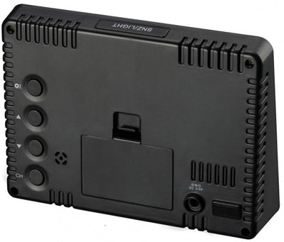 Bresser Weather Station Thermo Hygro Quadro NLX 17 cm Nero 4 pezzi