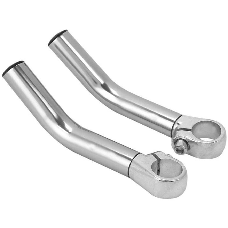 Kalloy Bar End Comfort in alluminio argento 100mm