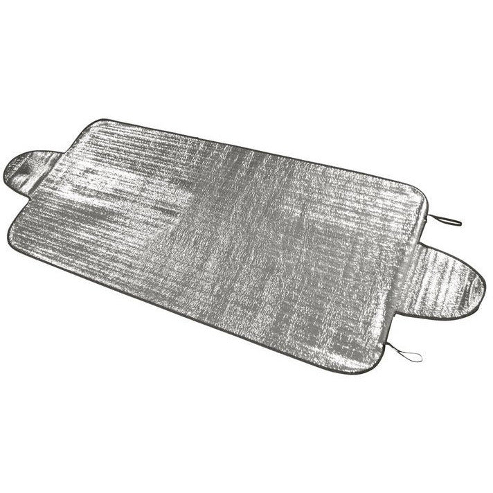 Talco coperta anti-ghiaccio Carpoint 70 x 150 cm in argento in alluminio