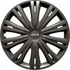 HubCaps Giga ABS de 15 pulgadas ABS de antracita de 4