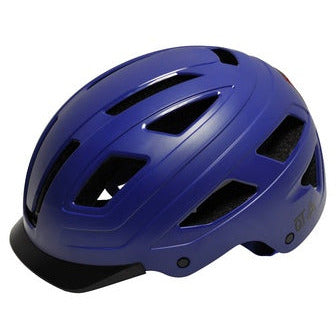 Qt Cycle Tech Helmet Style Urban Style Bluew Tamaño M 52-58 CM 2810394