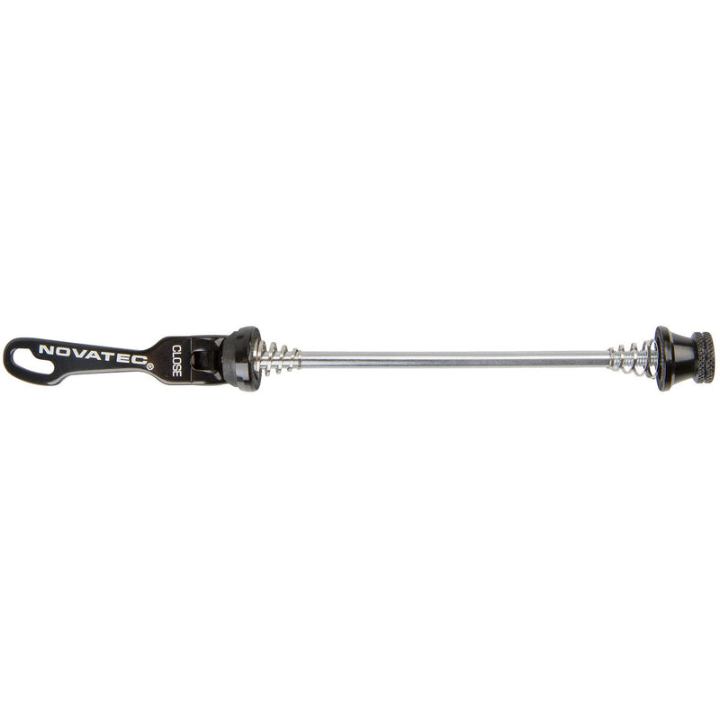 Asse posteriore del tenditore rapido Novatec Asse posteriore 135 mm ALU NERO