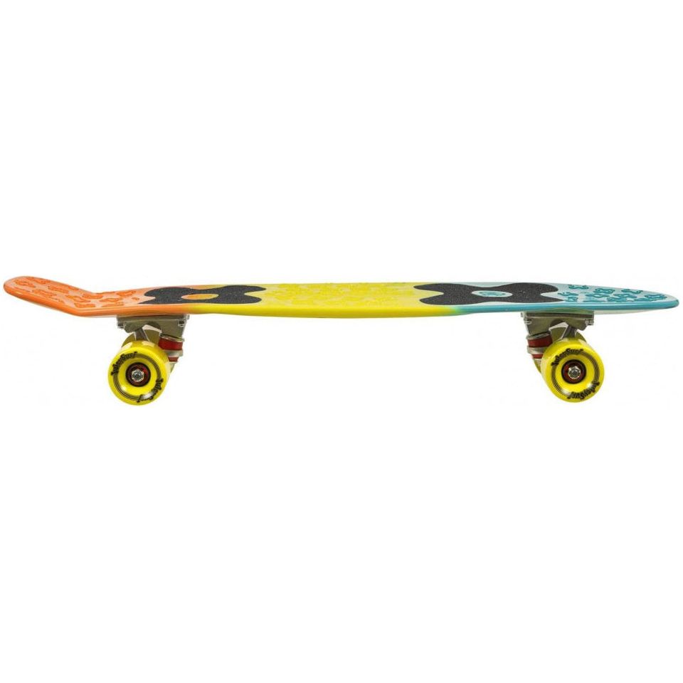 Choke - Big Jim Tricolor Skateboard 71 cm Blu Giallo Arancione