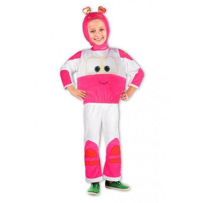 Ciao S.R.L Robot Trains Dressup de 3 piezas Sack Pink White