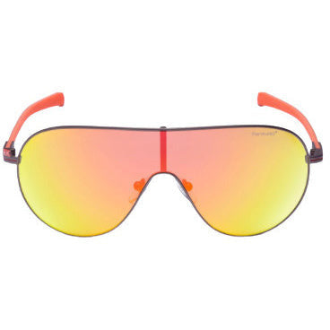 Occhiali da sole unisex single lente gatto. 4 arancione