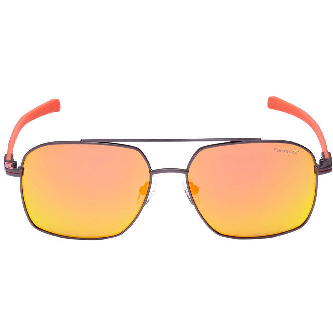 Occhiali da sole unisex gatto quadrato. 4 arancione