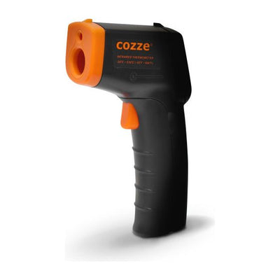 Termómetro Cozze infrarrojo de hasta 530 ° C Oranje Negro