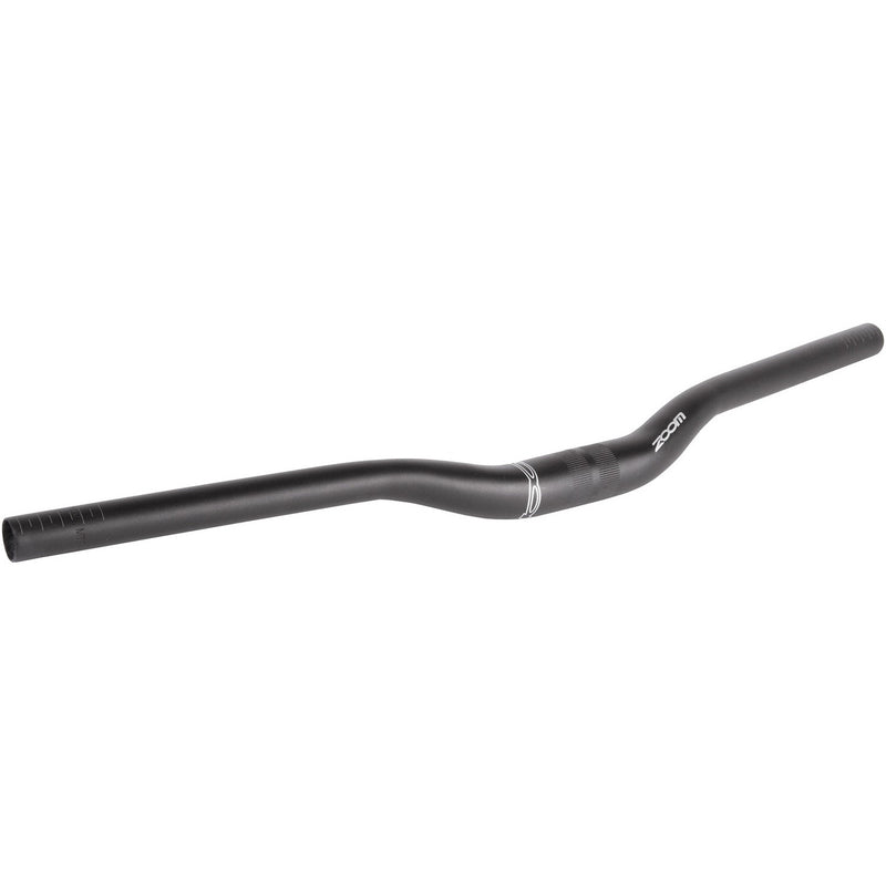 Zoom riser dirección curva 620 mm Ø31.8 mm de aluminio mate negro