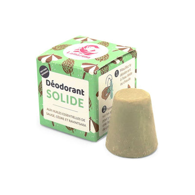 Desodorante de Lamazuna blok Sage, Cedar Camper