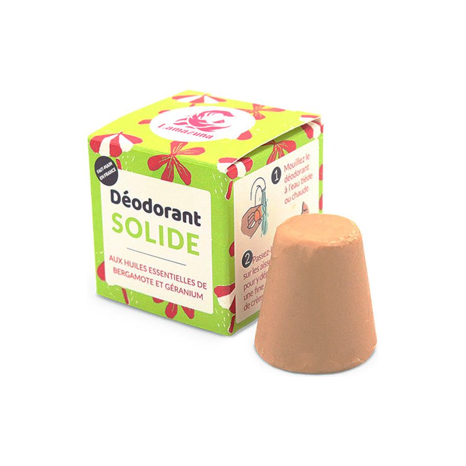 Deodorante di lamazuna blok bergamot geranium
