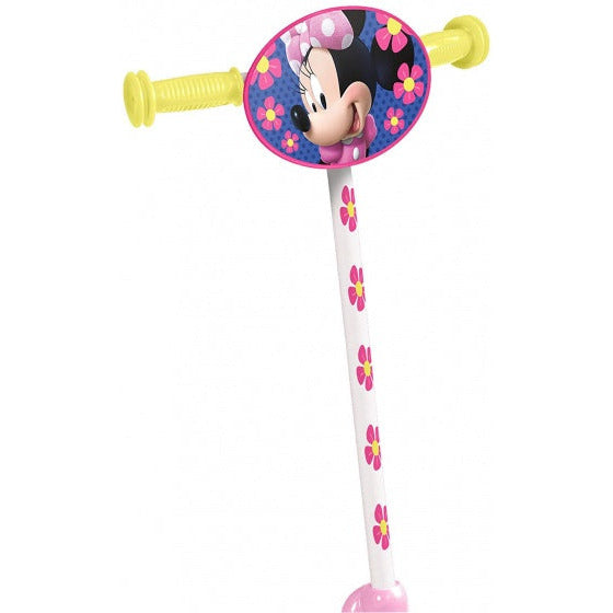 Minnie Mouse 3-wiel kinderstep voetrem meisjes roze geel