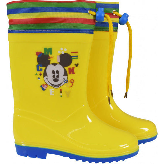 Stivali da pioggia Disney Topolino Junior PVC Yellow Times 30-31