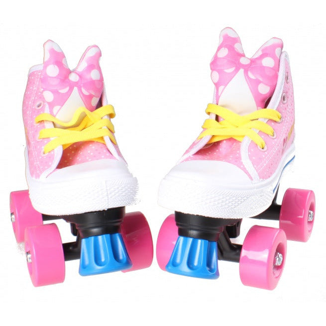 Minnie Mouse Roller Skates Girls Girl Pink White Size 29