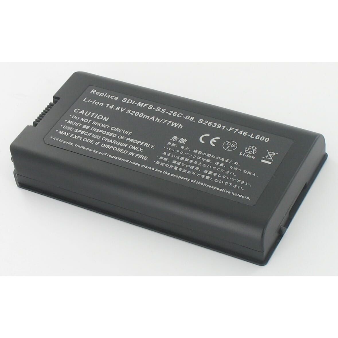 Batería de laptop Yanec 14.8V 5200mAh