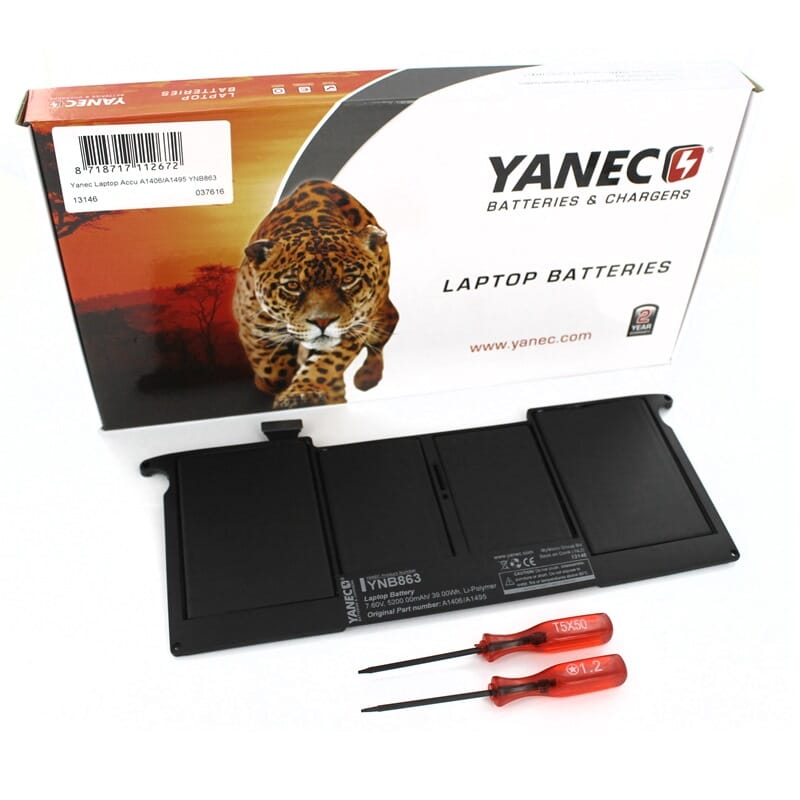 Yanec MacBook Battery 5200mAh