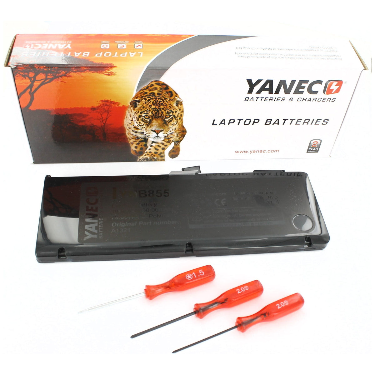 Yanec MacBook Battery 7200Mah