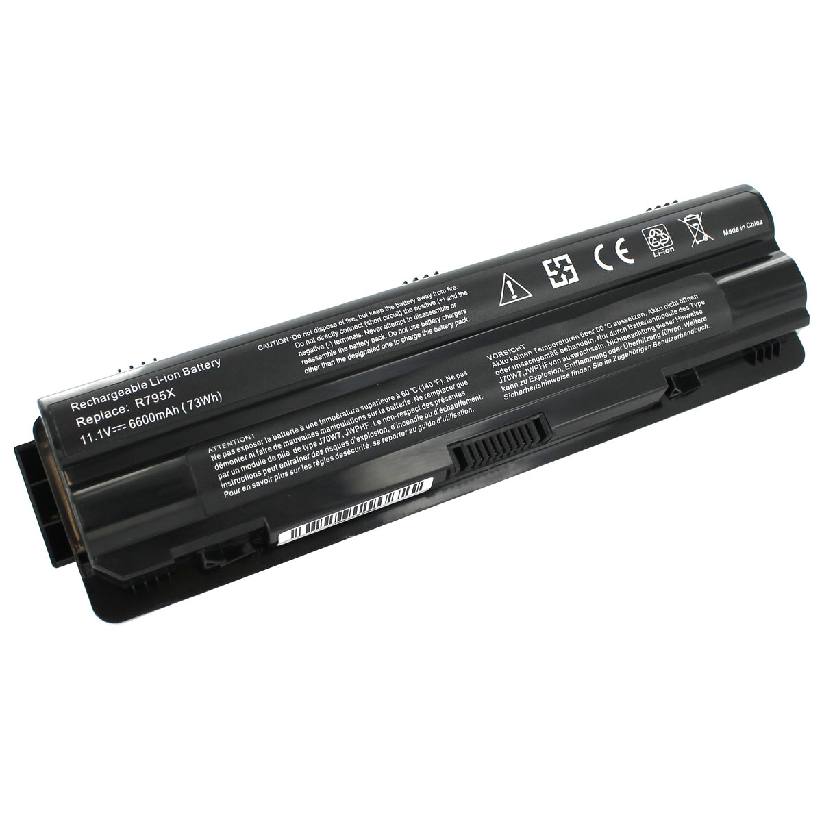 Batteria per laptop Blu-Basic Extended 10.8V 6600MAH
