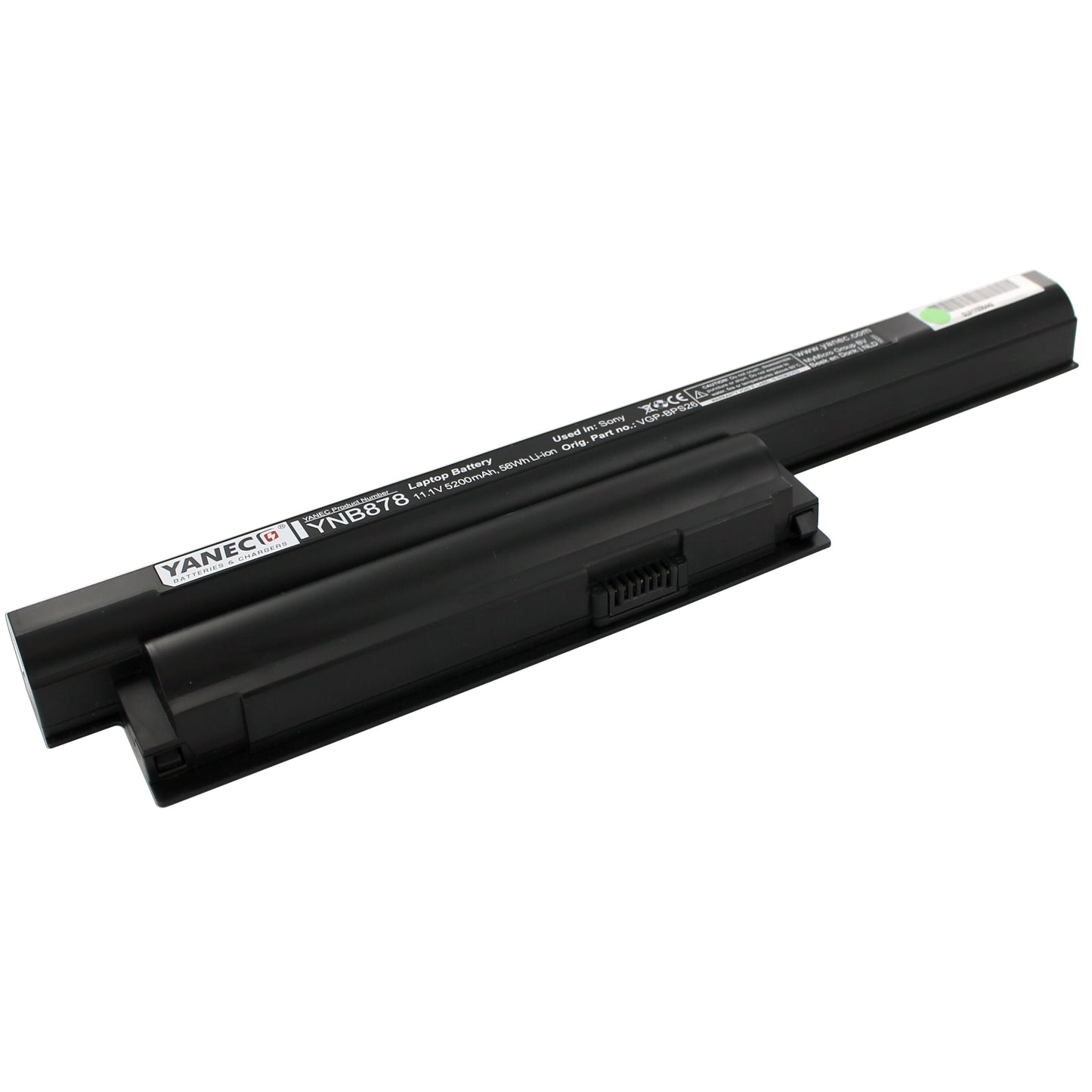 Batería de laptop yanec 5200mAh