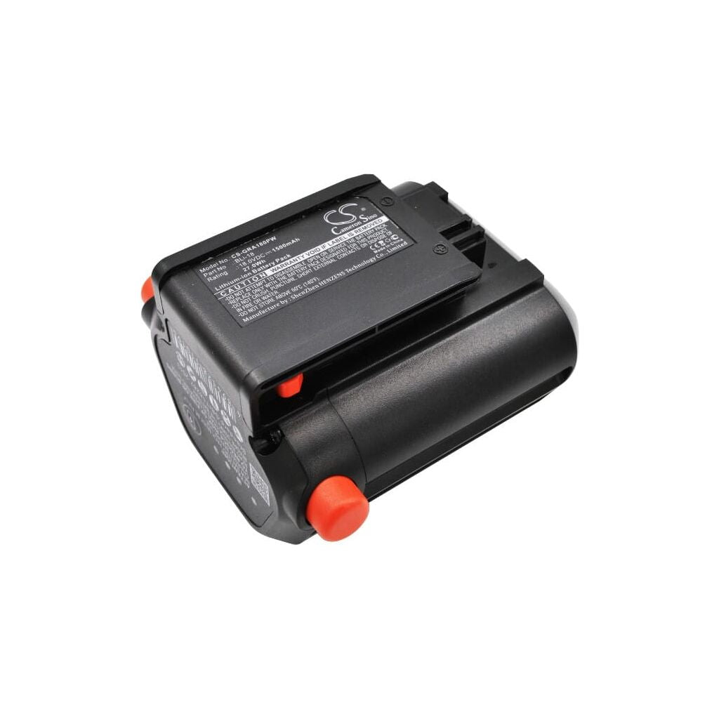 Strumenti da giardino di ricambio batteria 18V 1500 mAh li-ion