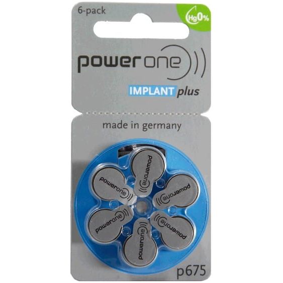 Power One PowerOne Aid Aid Implant 675 Blister 6