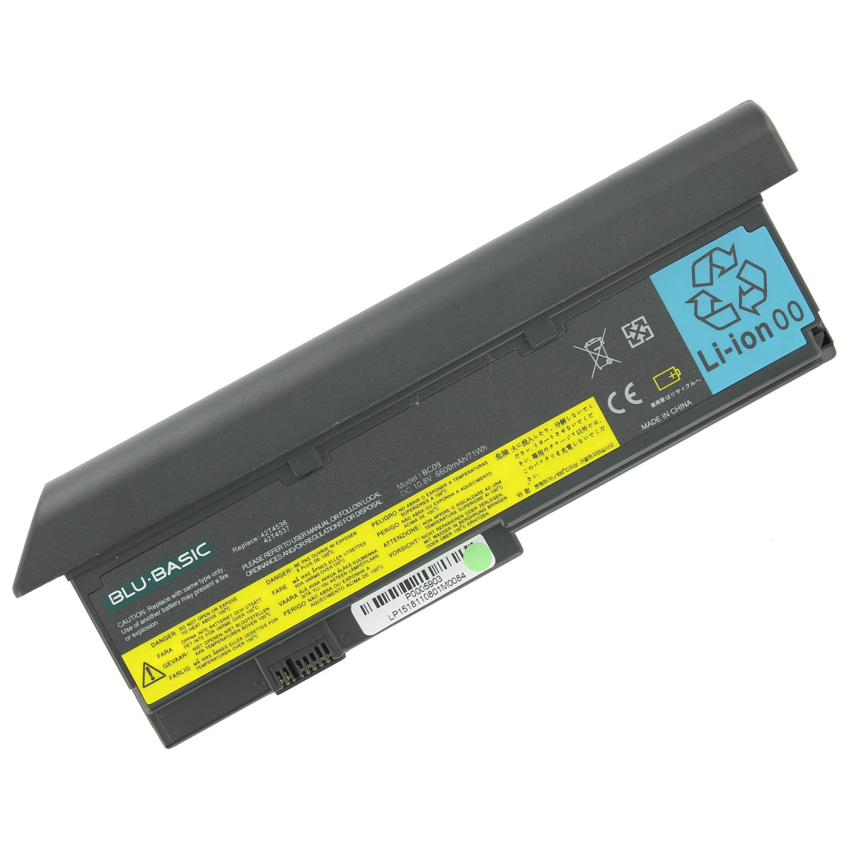 Batteria per laptop Blu-Basic Extended 6600Mah