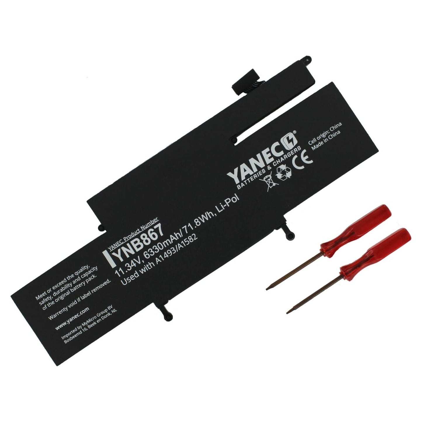 Yanec Macbook Accu 7000mAh