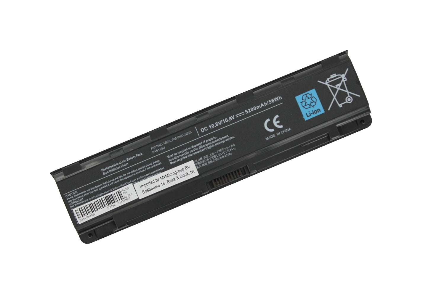 Batería de laptop yanec 5200 mAh