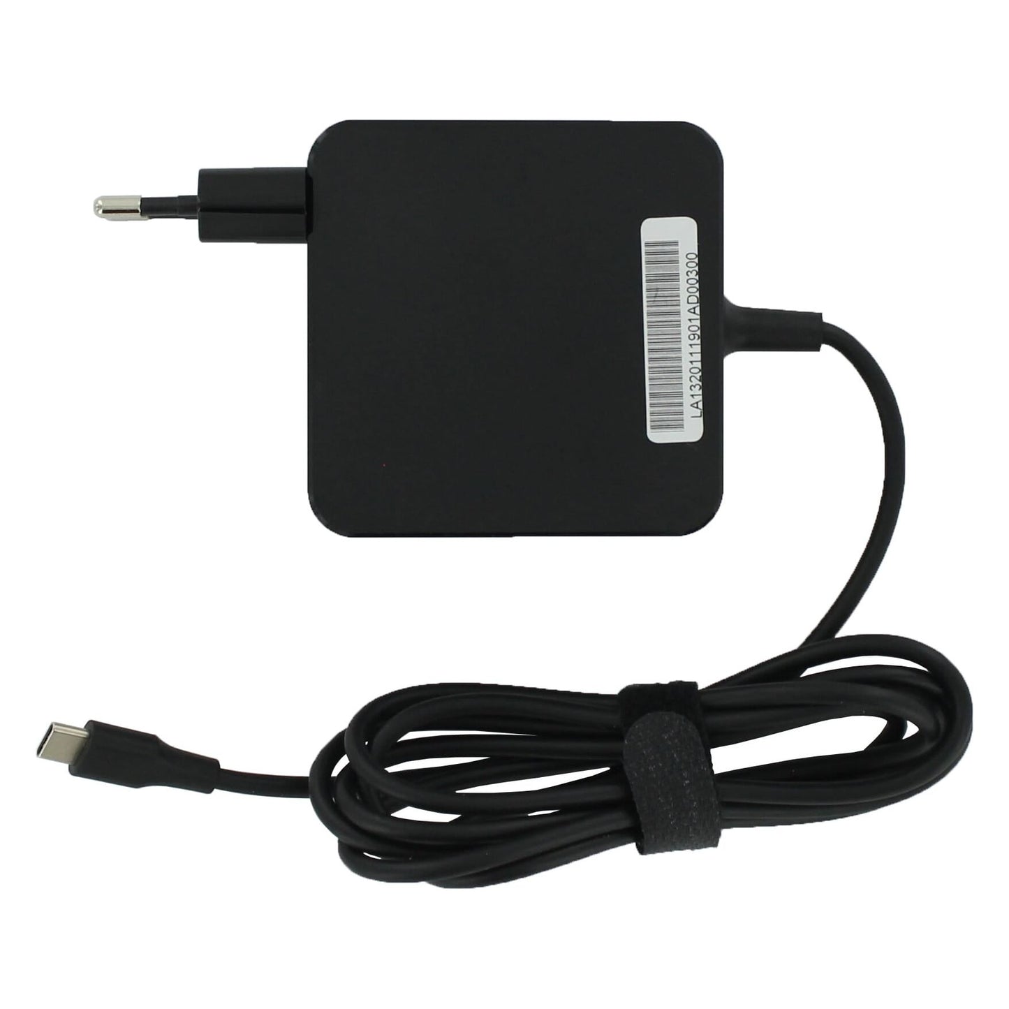 Reemplazo de la computadora portátil USB-C Wall Carger 65W Negro