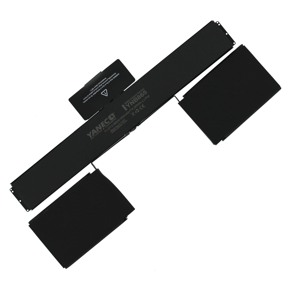 Yanec MacBook Battery 6600Mah