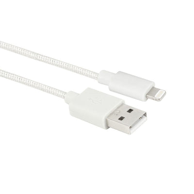 ACT USB A al cavo dati di carico Lightning 1M Nylon White