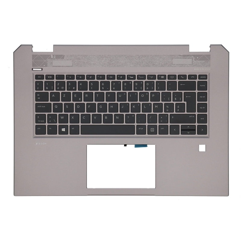 HP Keyboard Azerty Be + Top Cover, retroiluminación