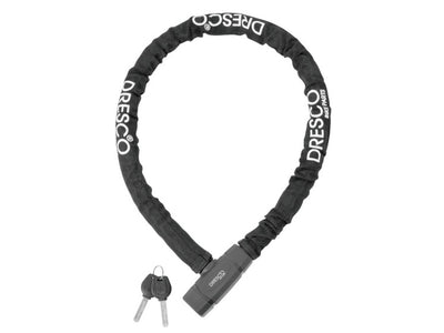 Dresco Paieserslot Cable 100 cm de acero inoxidable de 3 piezas Negro