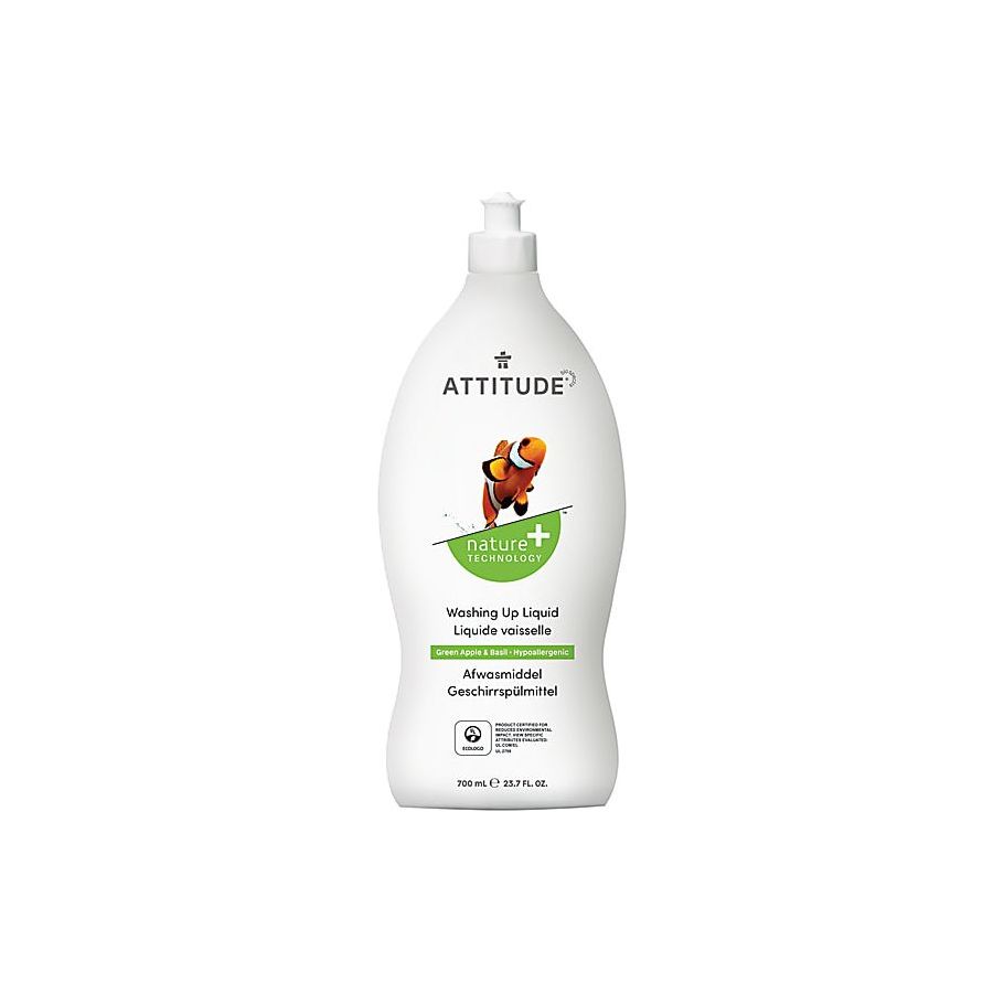 Attitude Natura+ Detergente verde Appel Basil