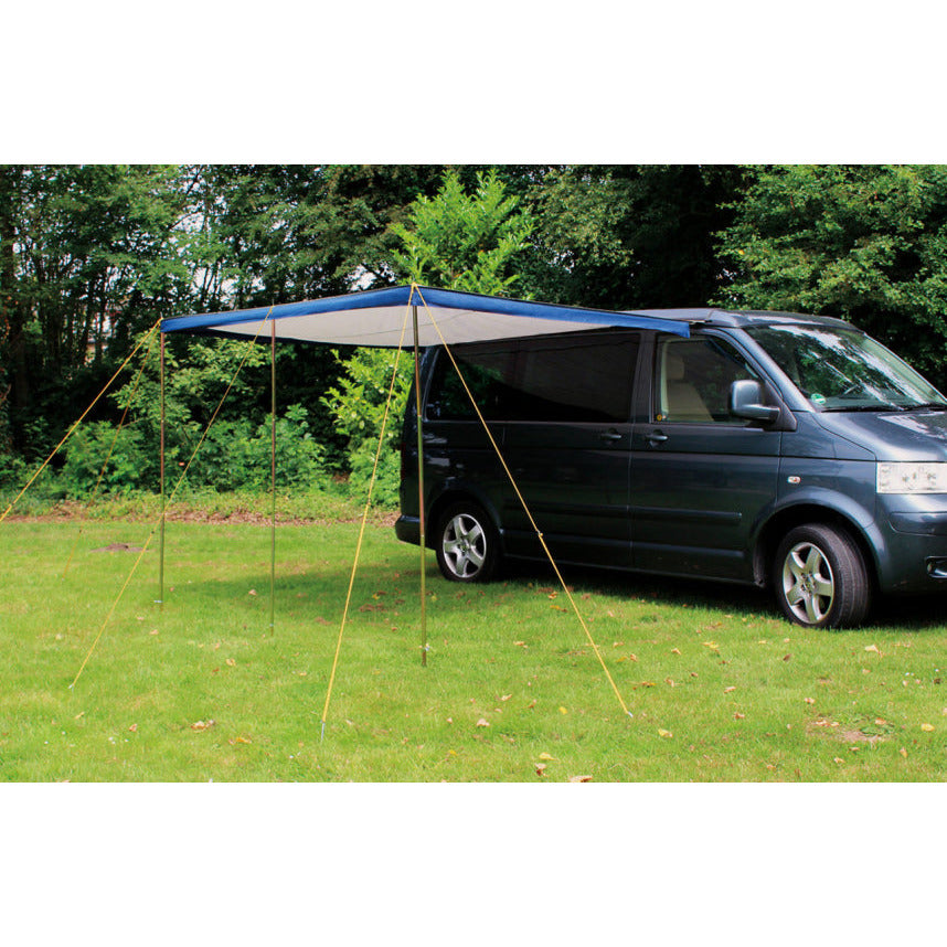 Canopy de bus Fjord 300 x 240 x 180 cm de poliéster gris