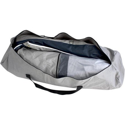 Carpa de bolsa de transporte 110 x 32 x 30 cm de poliéster gris