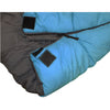 saco de dormir Chili junior 170 x 70 cm poliéster azul
