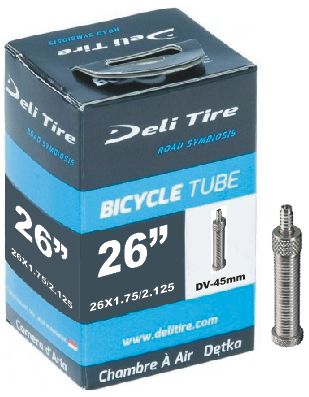 Deli Tire Interner Tube DV13 26 pollici 26x1.50-2.10 40 54-559 45 mm