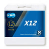 KMC Fietsketting X12 Ti-N Goud Zwart 126 Schakels