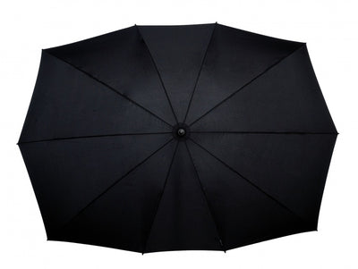Ombrello del duo falcone con aprire la mano 148 cm nero